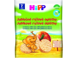 HiPP Bio яблочные, рисовые хлебцы 35 г